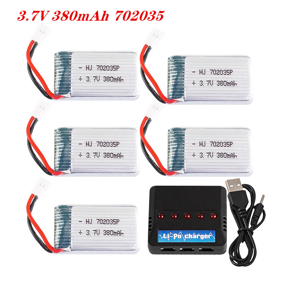 Rc Hobby Rc - 3.7V 380Mah 702035 Lipo Batterij Oplaadbare