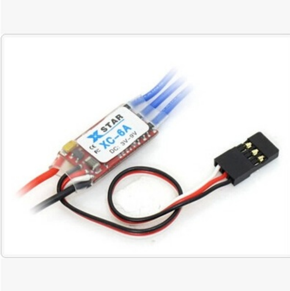 Rc Hobby Rc - FATJAY XC-6A Borstelloze ESC 6A 1-2S