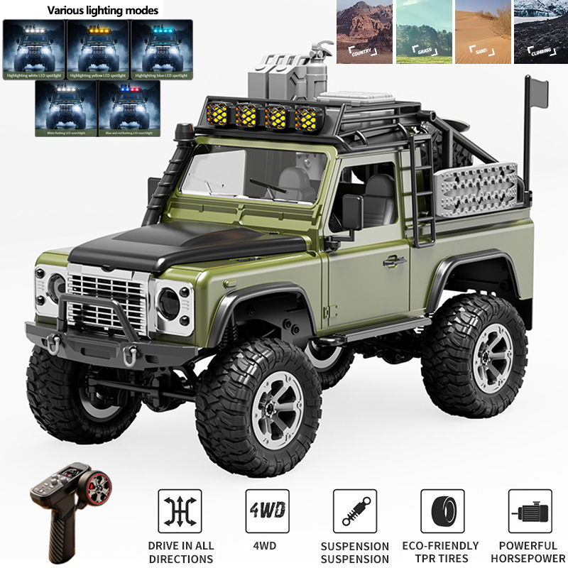 Rc Hobby World - KF90 1:12 4WD RC Klimwagen Off-Road