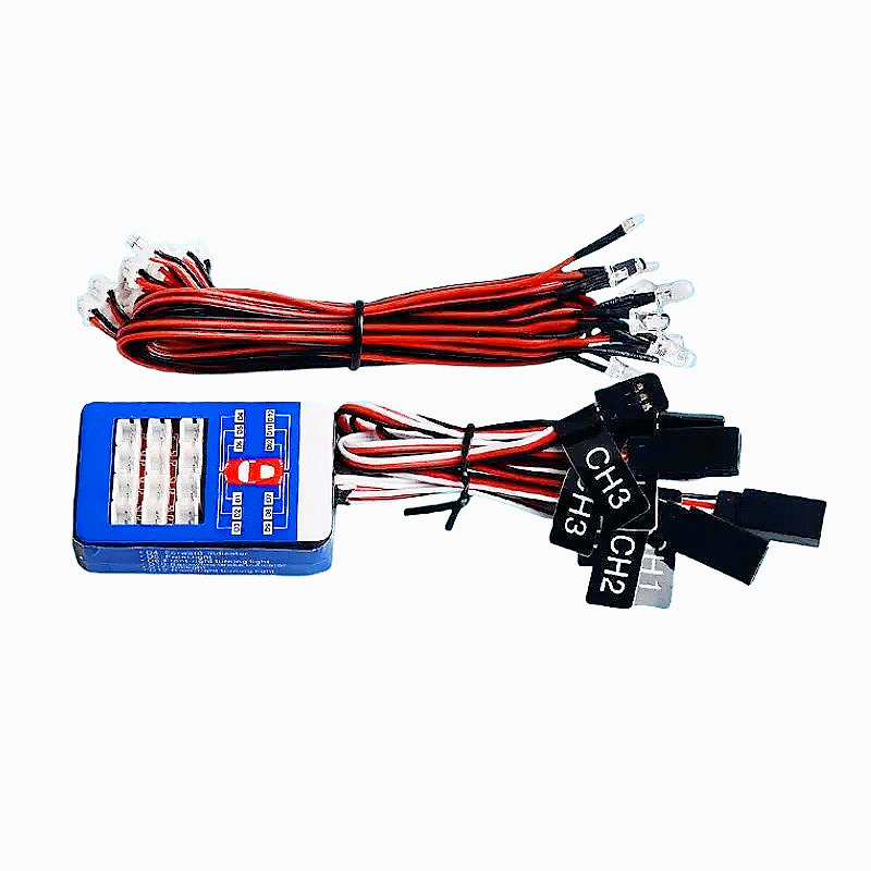 Rc Hobby Workbench - Tamiya afstandsbediening modelauto 12 LED-lichtgroep Drieweg