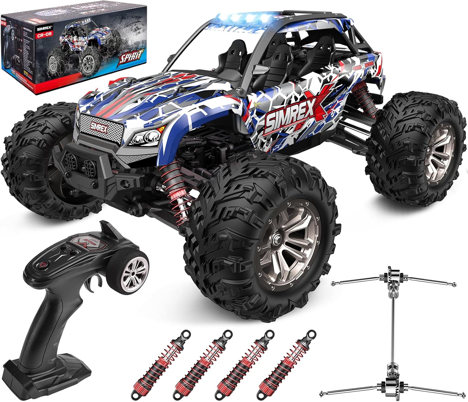 1/16 Schaal Hobbyklasse 4WD RC - Rc Hobby Grade Monster Truck recensie en prijs