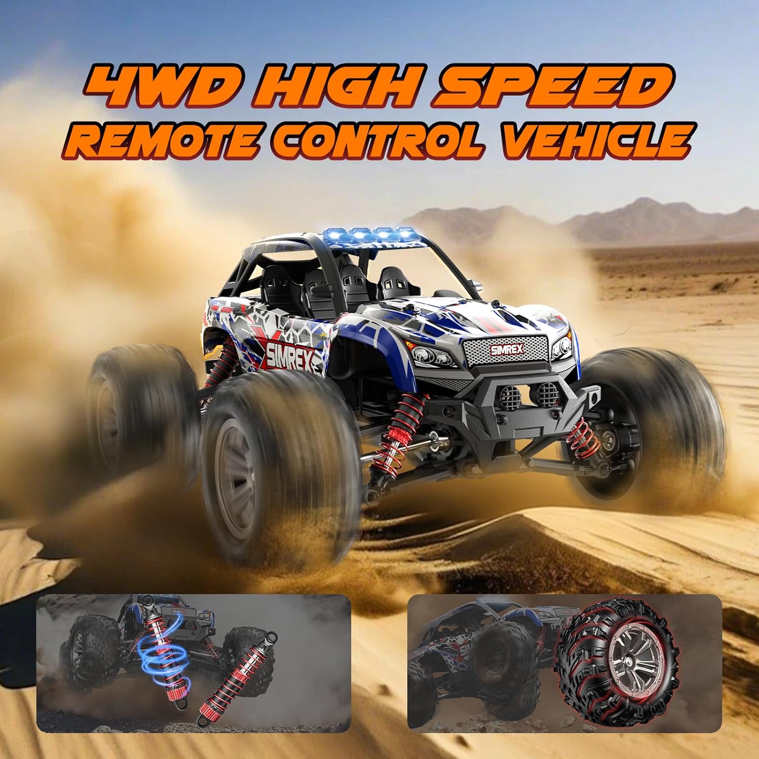 1/16 Schaal Hobbyklasse 4WD RC - Rc Hobby Grade Monster Truck recensie en prijs