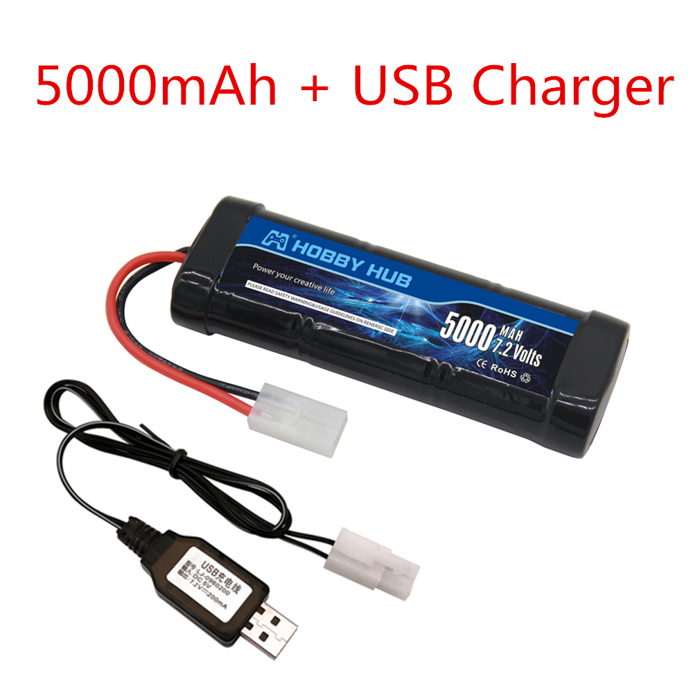 7.2V 5000mAh Ni-Mh-batterij me - Rc Hobby Rc recensie en prijs