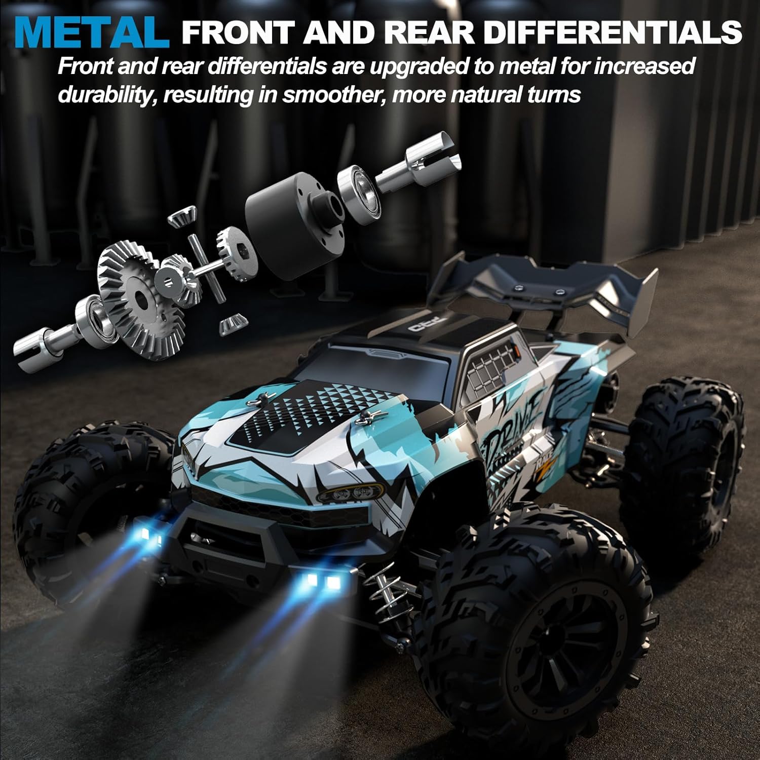 Brushless RC Monster Truck 1:1 - Rc Hobby Grade Monster Truck recensie en prijs
