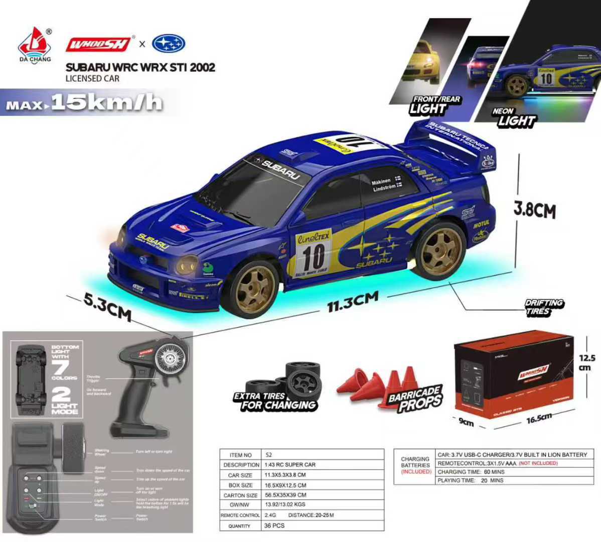 Nieuwe QNM Mini RC Drift Auto  - Rc Hobby Desk recensie en prijs