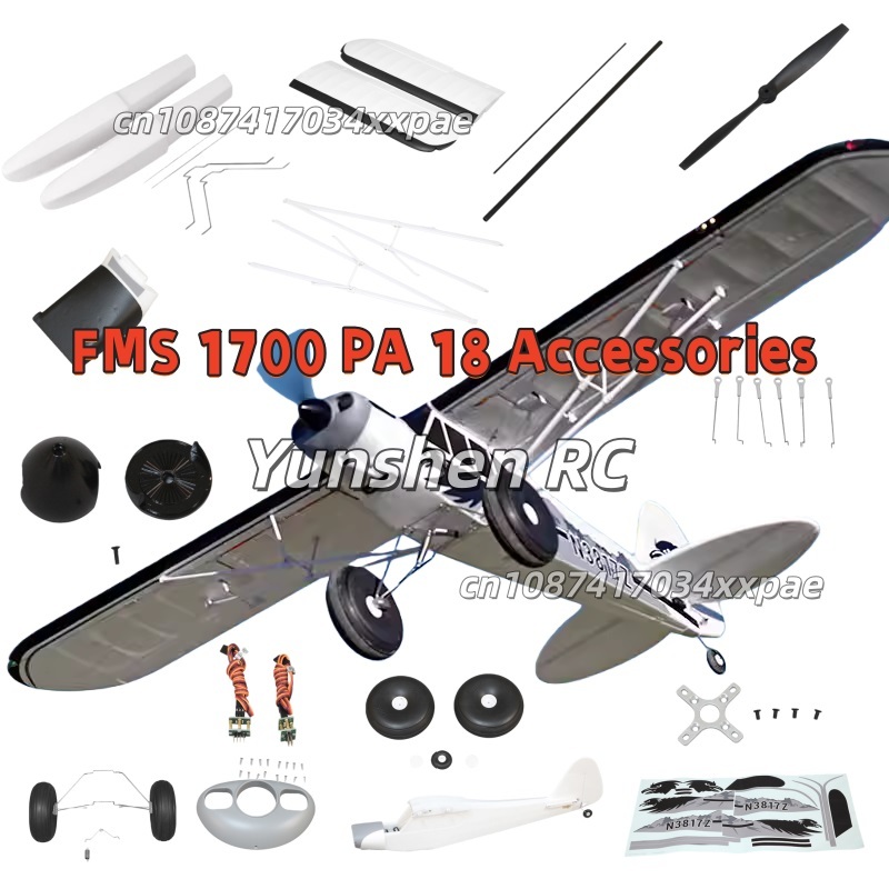 FMS RC Vliegtuig Decals Voor 1 - Rc Hobby Rc recensie en prijs