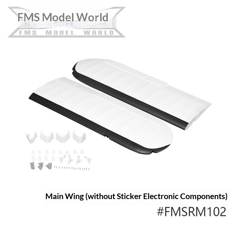 FMS RC Vliegtuig Decals Voor 1 - Rc Hobby Rc recensie en prijs