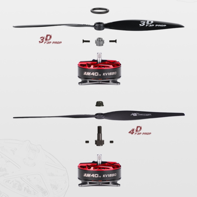 T-Hobby AM40 V2 3D/4D 2-3S Kra - Rc Hobby Rc recensie en prijs
