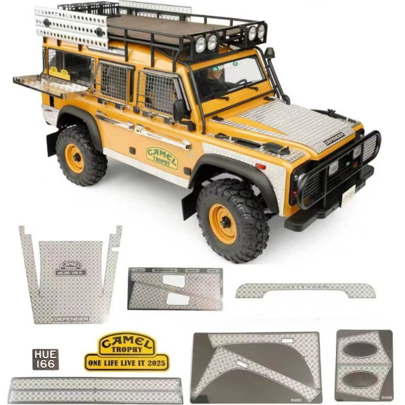 RC Auto Kap/Zijrok Skid Plate  - Rc Hobby Desk recensie en prijs