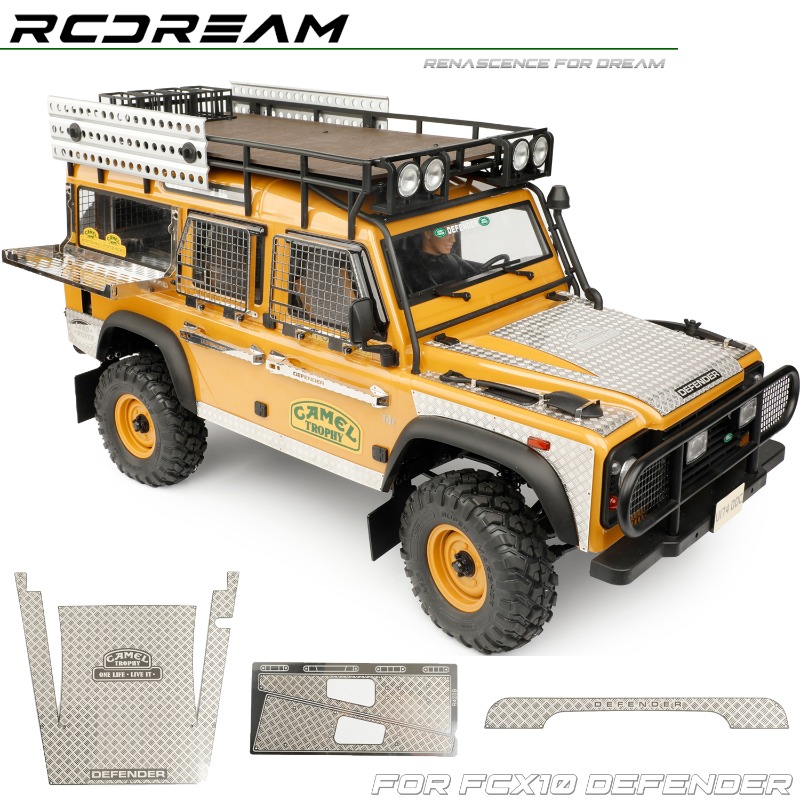 RC Auto Kap/Zijrok Skid Plate  - Rc Hobby Desk recensie en prijs