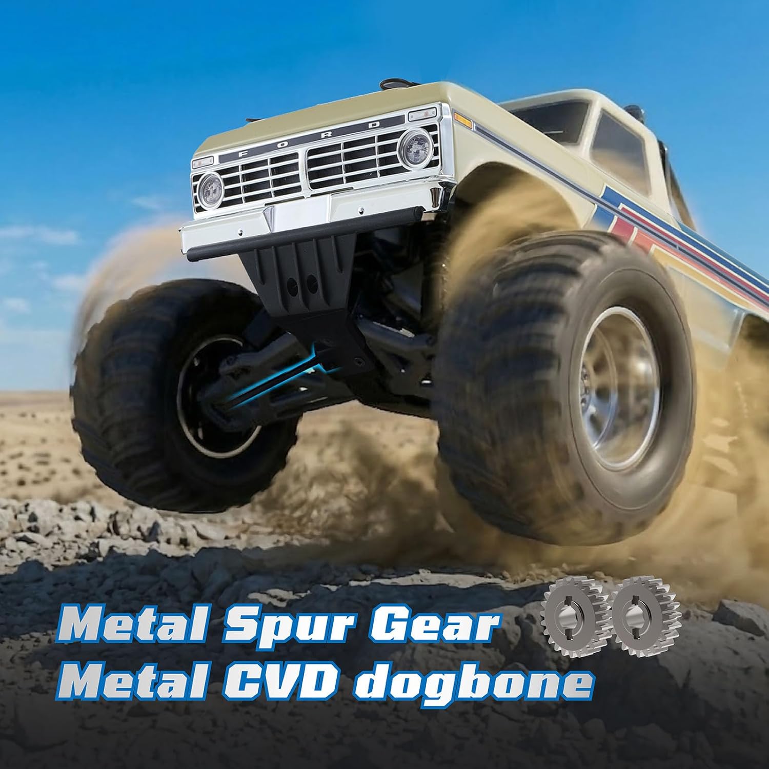 1/10 Ford F-100 Brushless Mons - Rc Hobby Grade Monster Truck recensie en prijs