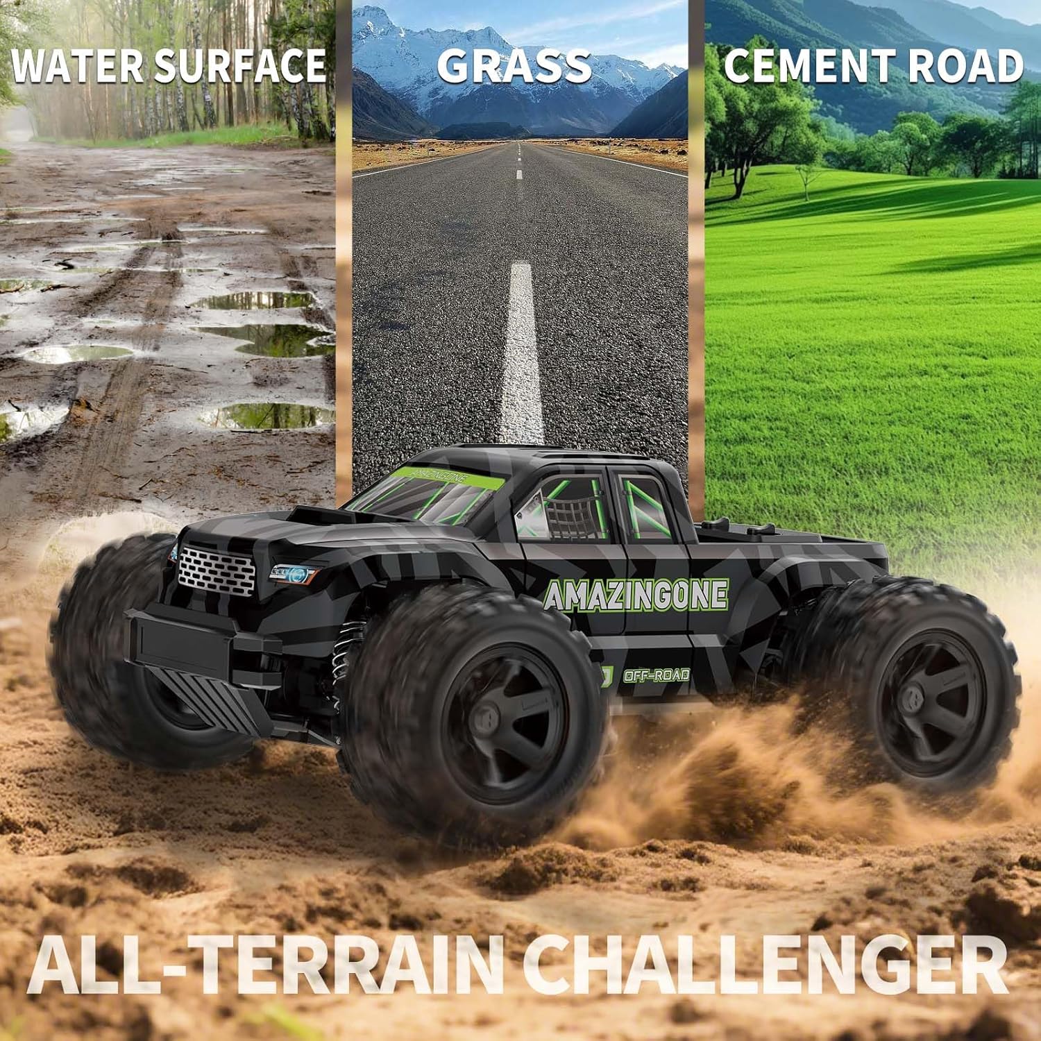 JT18W 1/18 Schaal Hoge Snelhei - Rc Hobby Grade Monster Truck recensie en prijs